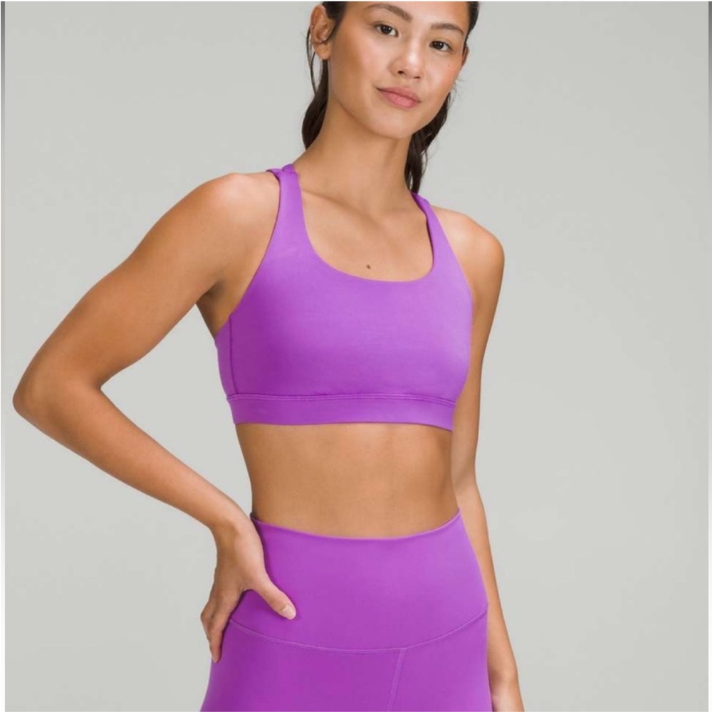 Purple Sports Bra